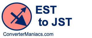 Convert JST to EST .